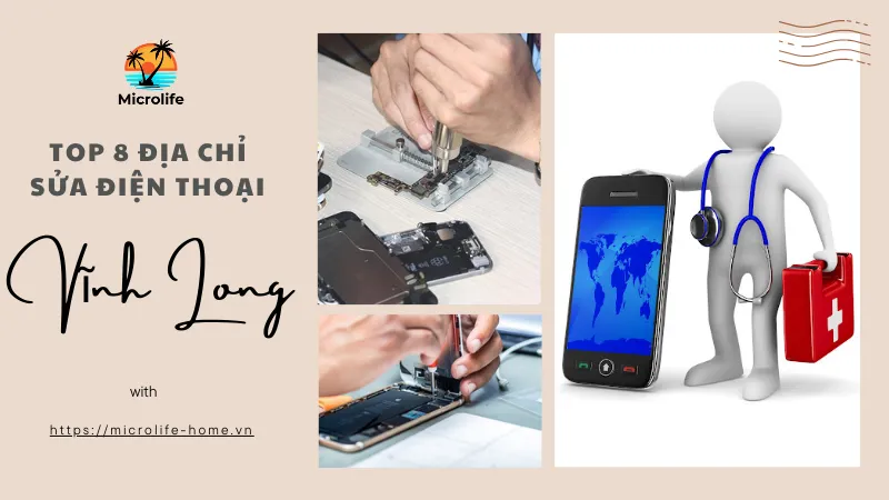Địa chỉ sửa điện thoại Vĩnh Long
