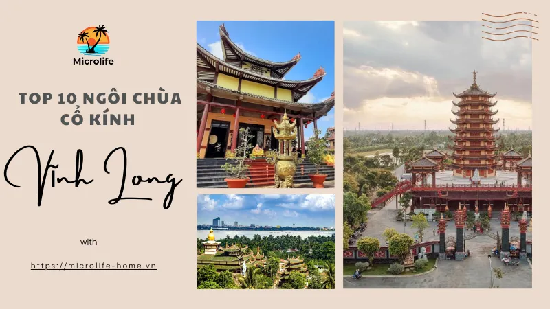 Top 10 Ngôi Chùa cổ kính Vinh long