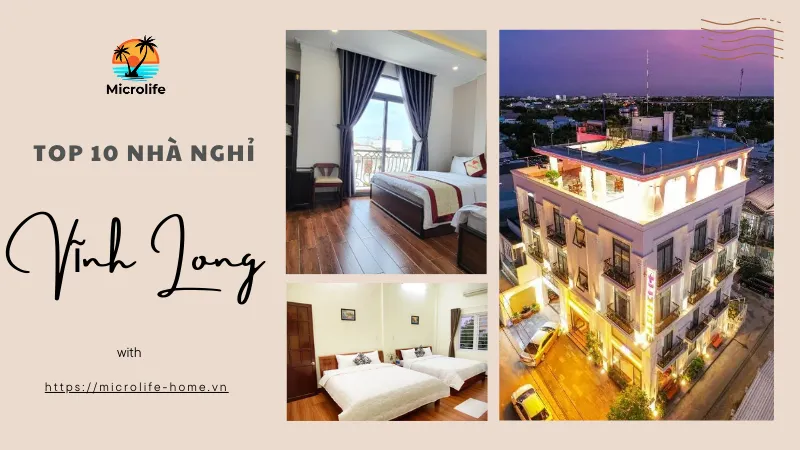top 10 nhà nghỉ Vinh long