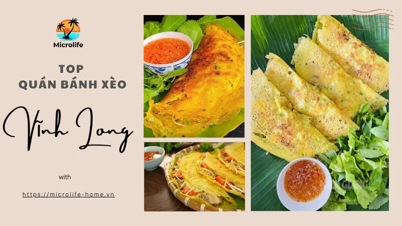Top 5 quán bánh xèo vinh long