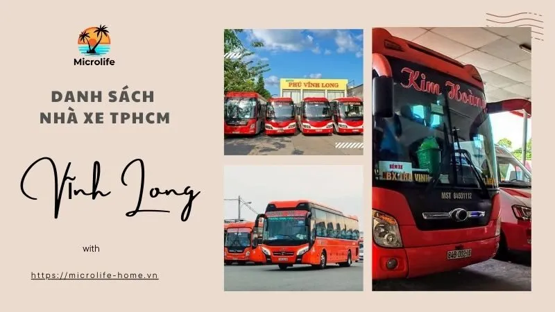 Danh sách nhà xe TPHCM Vĩnh Long uy tín và chất lượng tốt nhất