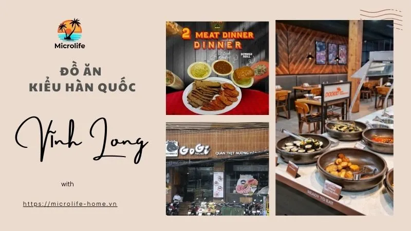 Top 5 đồ ăn kiểu Hàn Quốc ở Vĩnh Long bạn không thể bỏ lỡ